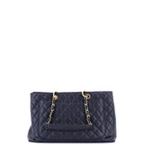 Grand Shopping Tote Quilted Caviar XL