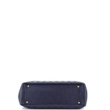 Grand Shopping Tote Quilted Caviar XL