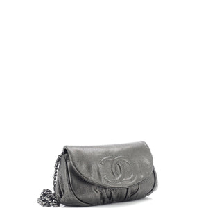 Half Moon Wallet on Chain Caviar