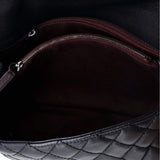 Coco Top Handle Bag Quilted Caviar Medium