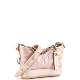 Gabrielle Hobo Quilted Iridescent Aged Calfskin Small