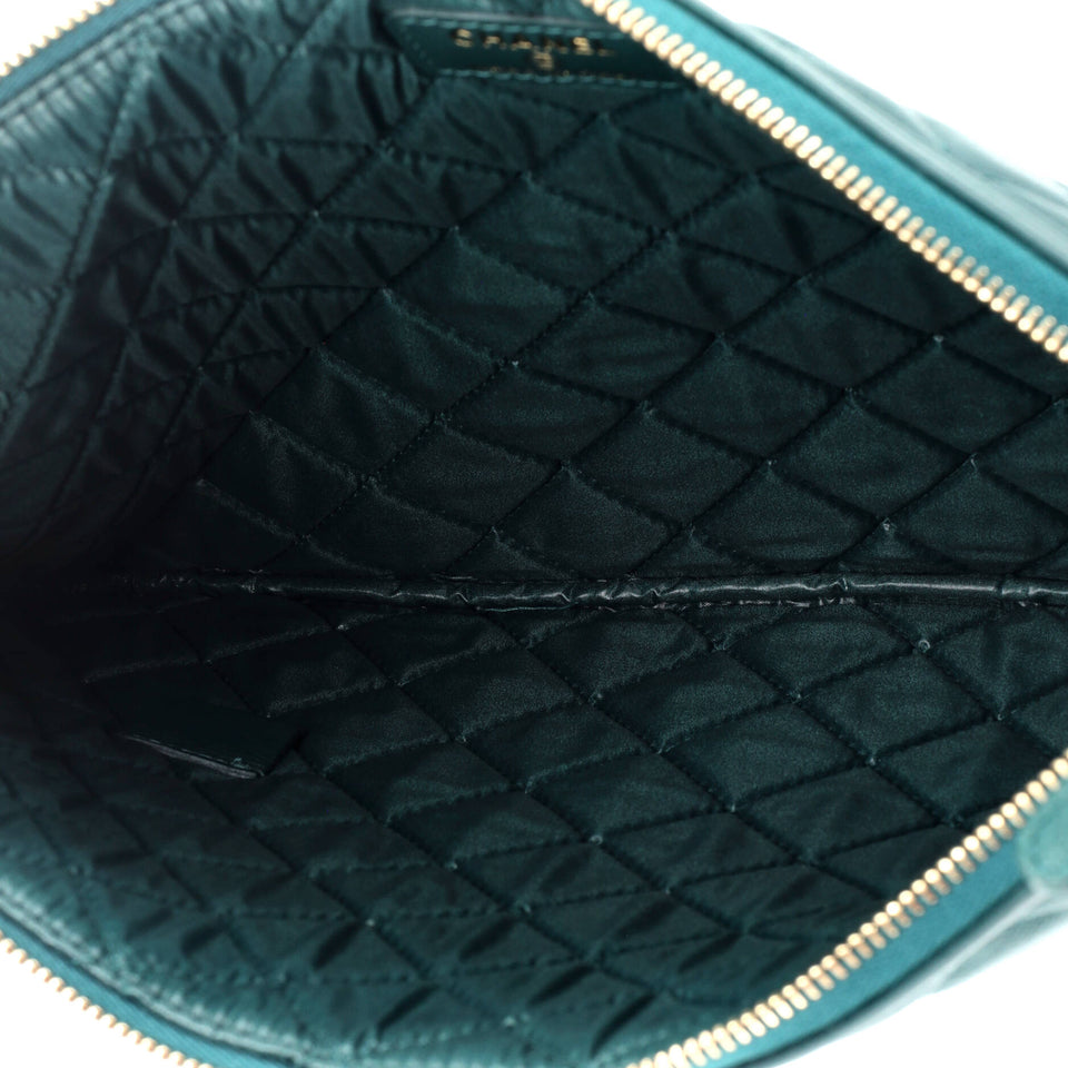 Boy O Case Clutch Quilted Caviar Medium