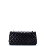 Classic Single Flap Bag Quilted Lambskin East West