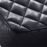 Classic Single Flap Bag Quilted Lambskin East West