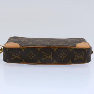 Louis Vuitton Marly Dragonne  Canvas Clutch Bag