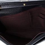 Wallet on Chain Quilted Caviar
