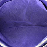 Classic Double Pocket Zip Pouch Quilted Lambskin Medium