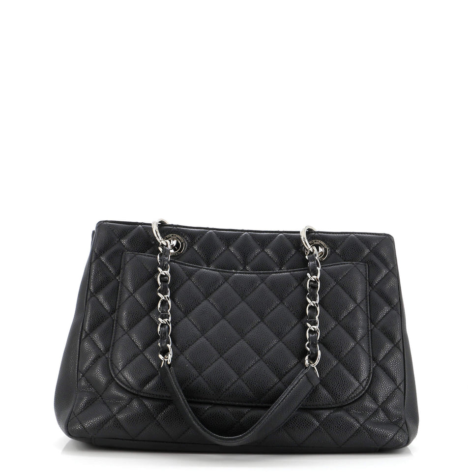 Grand Shopping Tote Quilted Calfskin