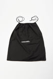 Chanel Black leather Chocolate Bar Flap Bag With 24K Gold Plated Hardware