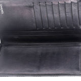 Double Stitch L-Yen Wallet Quilted Lambskin