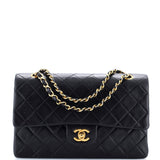 Vintage Classic Double Flap Bag Quilted Lambskin Medium
