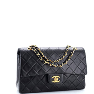 Vintage Classic Double Flap Bag Quilted Lambskin Medium