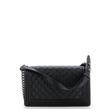 Boy Flap Bag Quilted Lambskin New Medium