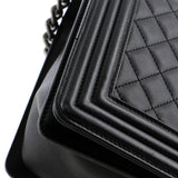 Boy Flap Bag Quilted Lambskin New Medium