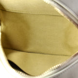 Pearl Crush Round Clutch with Chain Quilted Lambskin