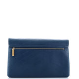 Coco Chevron Flap Clutch Stitched Calfskin