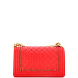 Jacket Boy Flap Bag Quilted Lambskin Old Medium