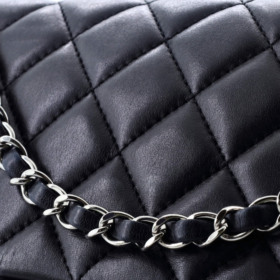 3 Flap Bag NM Quilted Lambskin Jumbo