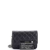Wallet on Chain Quilted Caviar Mini