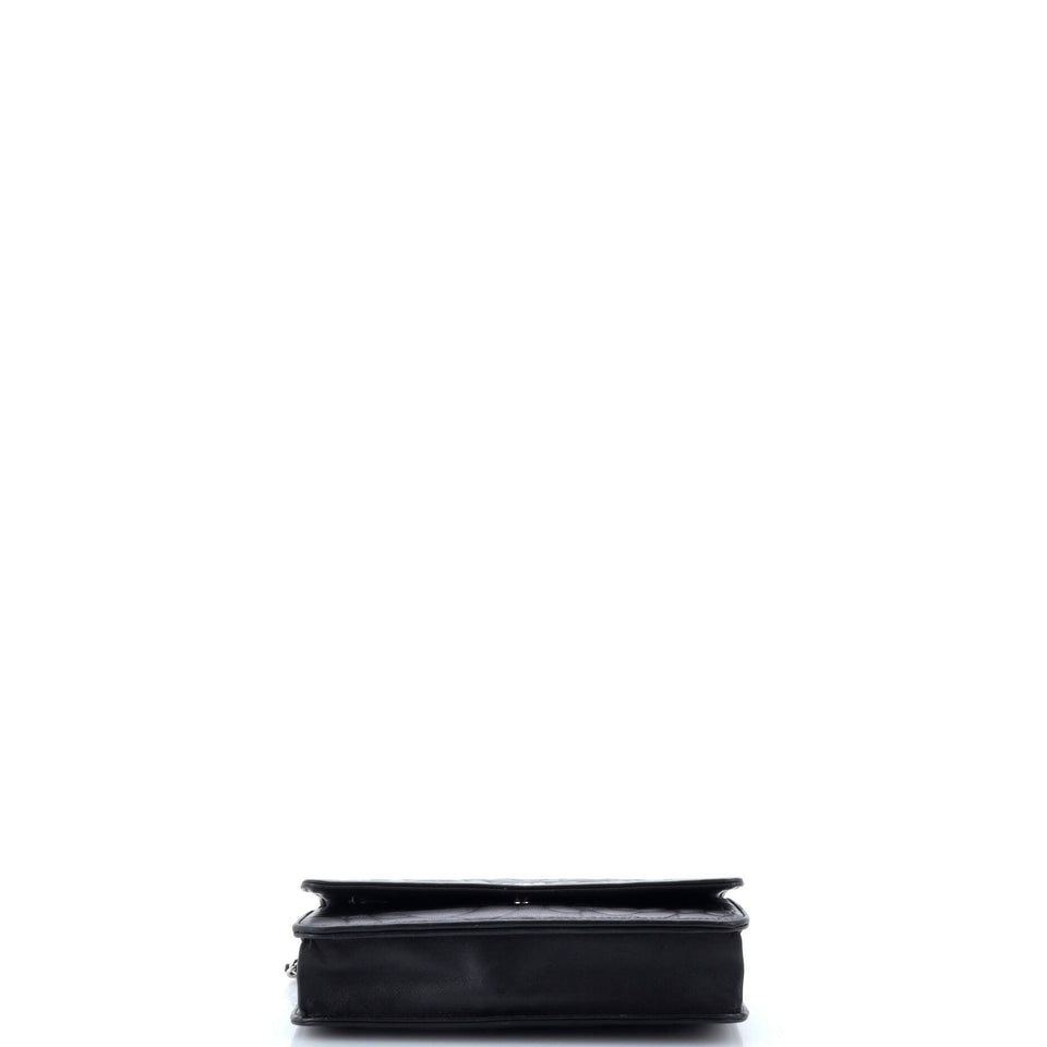 Wallet on Chain Camellia Lambskin