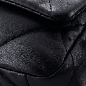19 Flap Bag Quilted Leather Medium