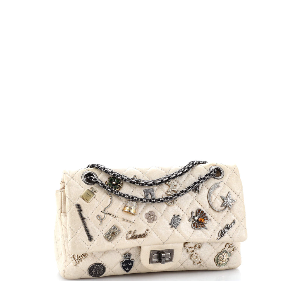 Lucky Charms Reissue 2.55 Flap Bag Quilted Aged Calfskin 225