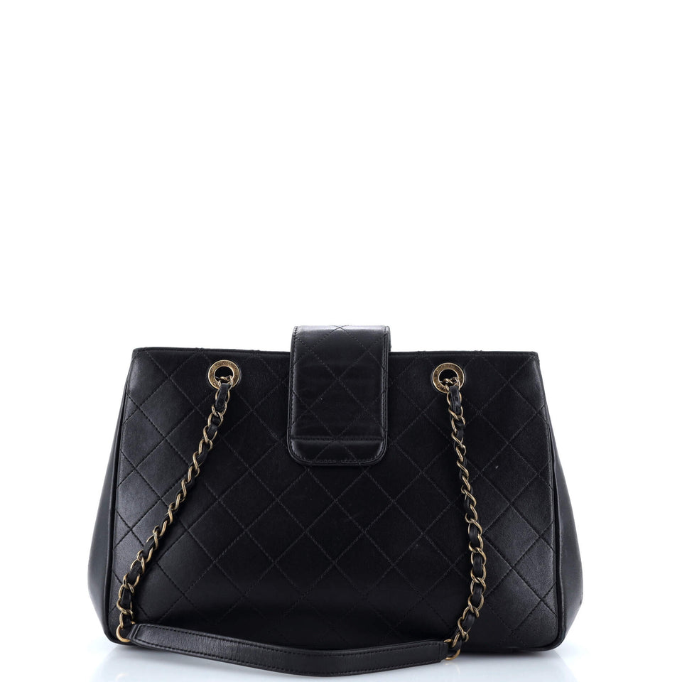 Around The Corner Shopping Tote Quilted Lambskin Medium