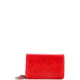 Wallet on Chain Camellia Lambskin