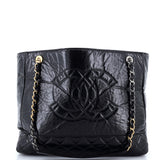 Paris-31 Rue Cambon Timeless CC Shopping Tote Quilted Shiny Aged Calfskin Large