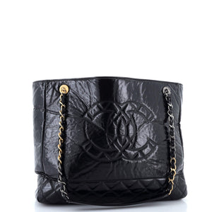 Paris-31 Rue Cambon Timeless CC Shopping Tote Quilted Shiny Aged Calfskin Large