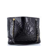 Paris-31 Rue Cambon Timeless CC Shopping Tote Quilted Shiny Aged Calfskin Large