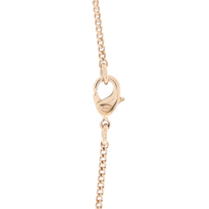 CC Drop Pendant Necklace Metal with Crystals and Faux Pearl