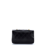 Vintage Diana Flap Bag Quilted Lambskin Small