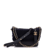 Gabrielle Hobo Shearling and Leather Small