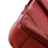 Macro Flap Bag Chevron Caviar Large