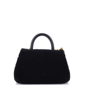 Coco Top Handle Bag Shearling Small