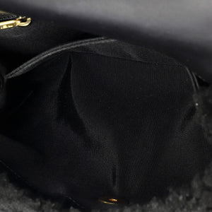 Coco Top Handle Bag Shearling Small