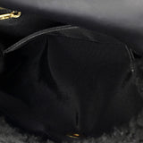Coco Top Handle Bag Shearling Small