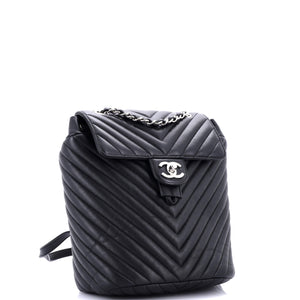 Urban Spirit Backpack Chevron Leather Small