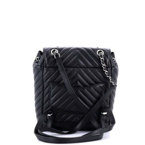 Urban Spirit Backpack Chevron Leather Small