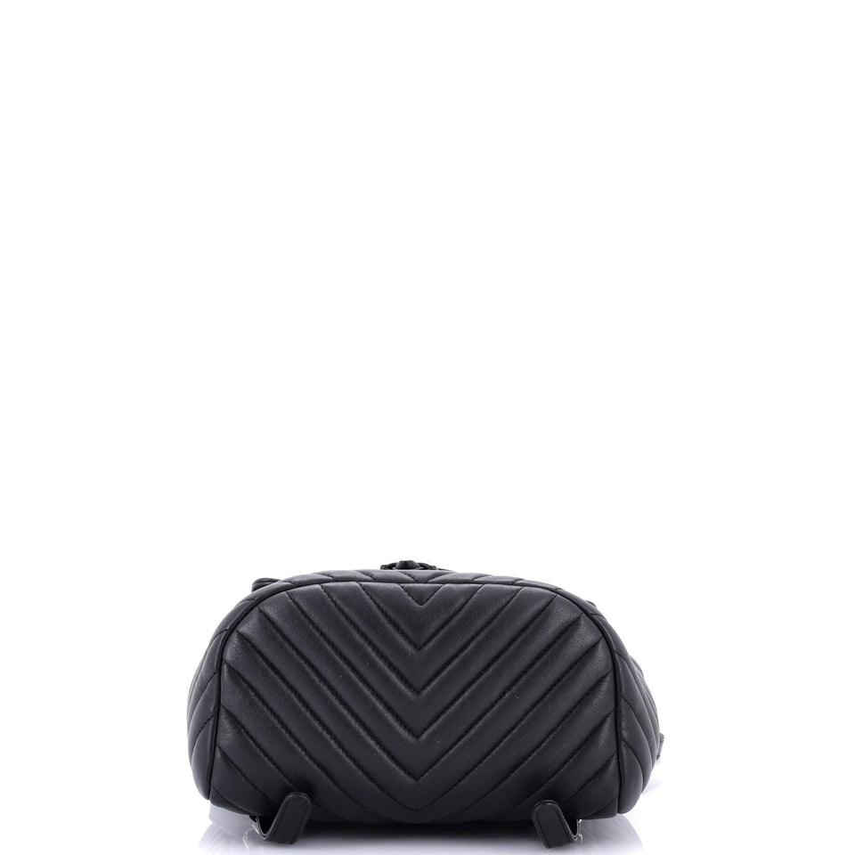 Urban Spirit Backpack Chevron Leather Small
