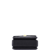 Coco First Flap Bag Quilted Caviar Mini