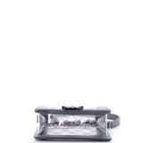 Boy Flap Bag Quilted PVC and Calfskin Small