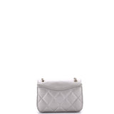 Timeless CC Scalloped Chain Flap Bag Quilted Lambskin Small