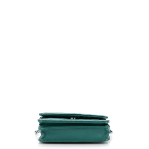 Wallet on Chain Quilted Caviar Mini