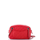 Camera Case Bag Quilted Caviar Small