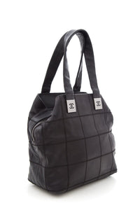 Chanel Black Leather Handbag