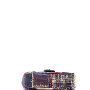 Flap Bag Multicolor Patchwork Jumbo