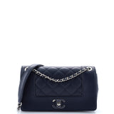 Mademoiselle Vintage Flap Bag Quilted Sheepskin Small