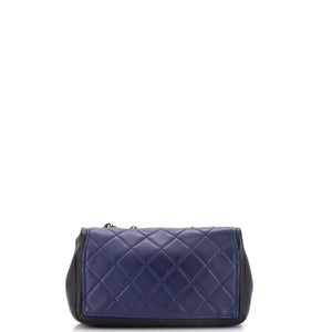 Graphic Flap Bag Quilted Calfskin Small